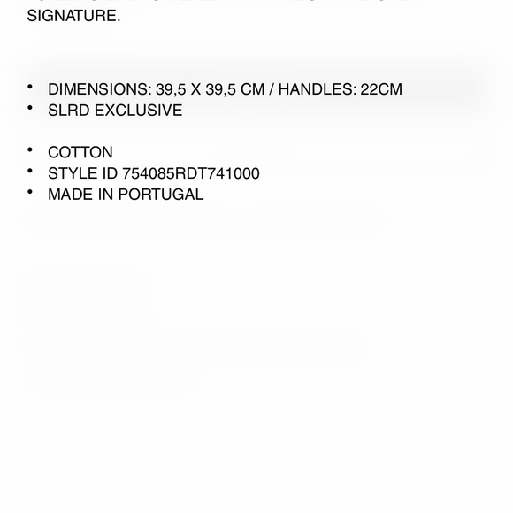 Saint Laurent Totebag in Fleece - Picture 3 of 11